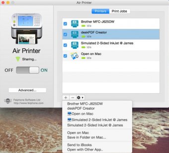 pdf creator as printer for mac